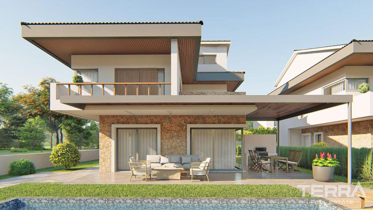 Villa au Design Contemporain à Çalış Fethiye Avec Piscine Privative - 50343