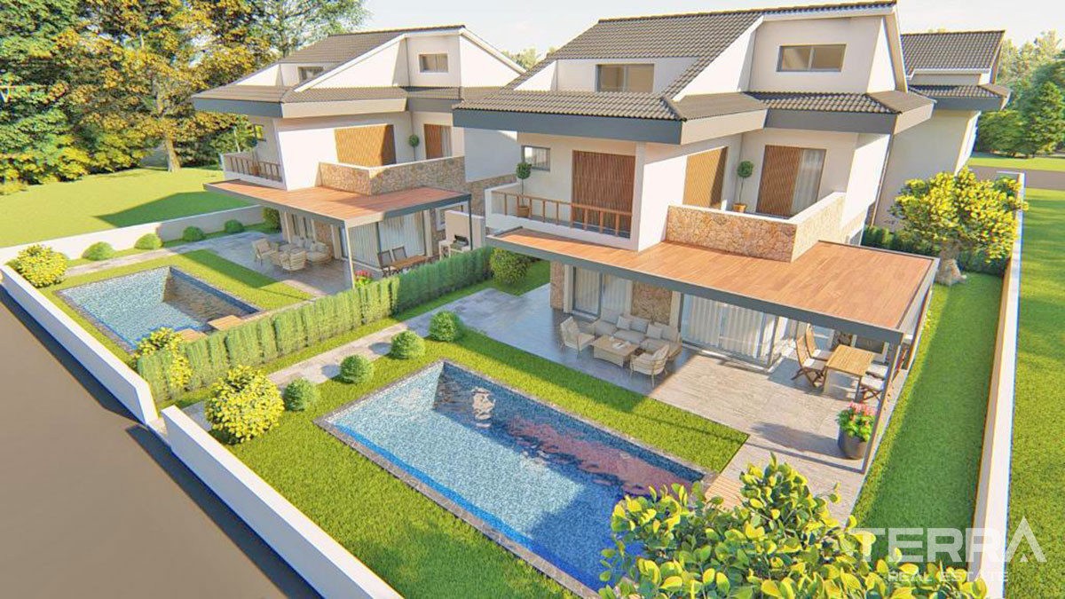 Villa au Design Contemporain à Çalış Fethiye Avec Piscine Privative - 50344