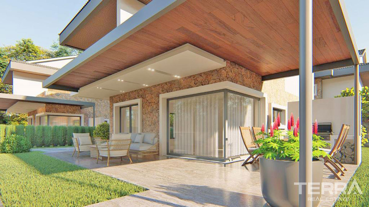 Villa au Design Contemporain à Çalış Fethiye Avec Piscine Privative - 50349