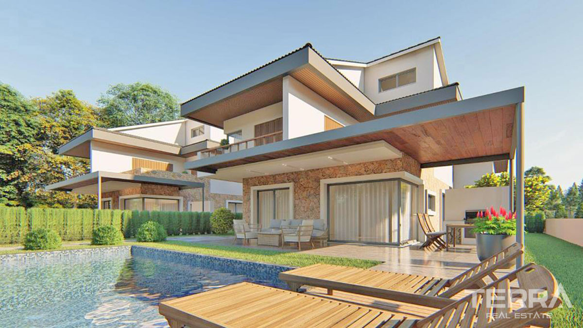 Villa au Design Contemporain à Çalış Fethiye Avec Piscine Privative - 50351