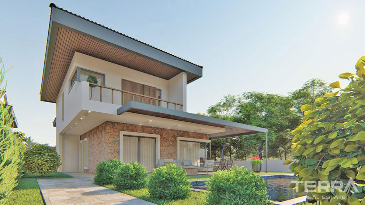 Villa au Design Contemporain à Çalış Fethiye Avec Piscine Privative - 50355