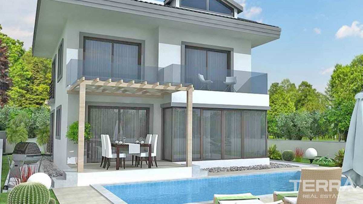 Affordable Roomy Villa for Sale with a Pool in Karagedik Çalış Fethiye