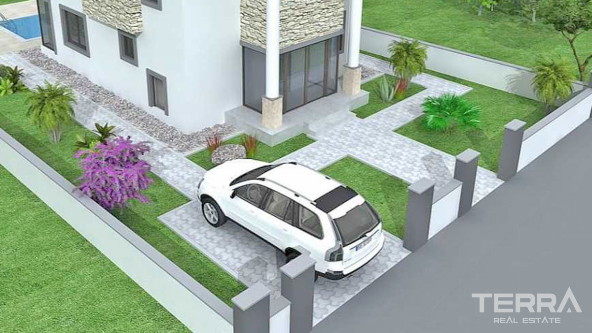 Maison Moderne dans le Quartier Recherché de Karagedik à Çalış - 50373
