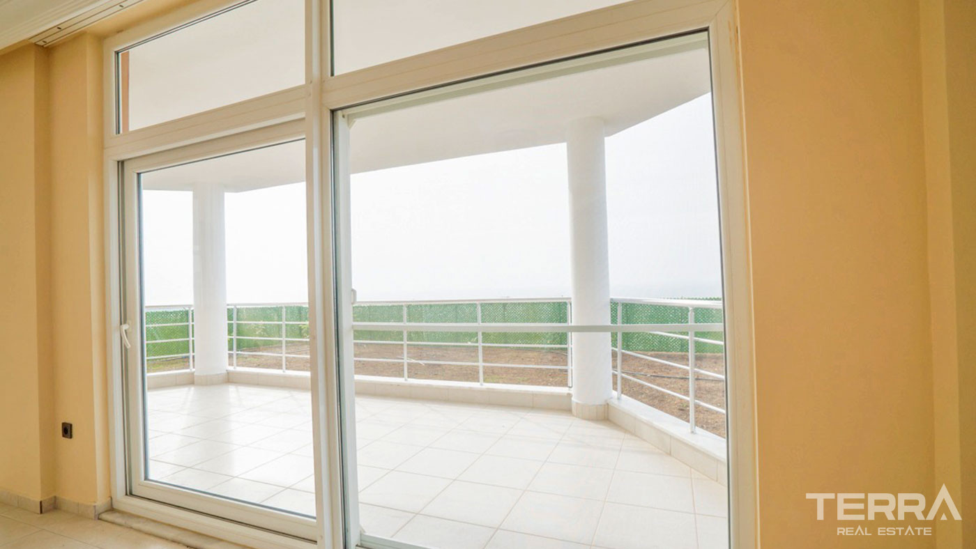 Maison Individuelle de Campagne à Demirtaş Alanya Avec Belle Vue Mer - 50442