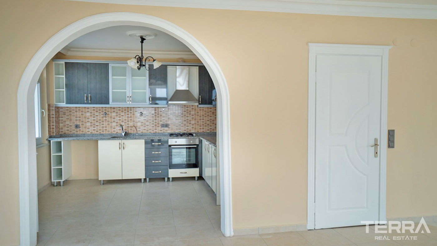 Maison Individuelle de Campagne à Demirtaş Alanya Avec Belle Vue Mer - 50444