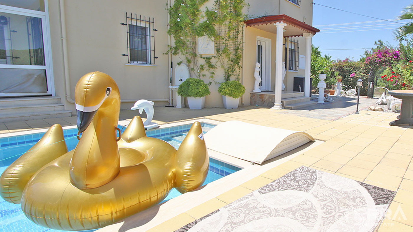 Furnished Detached Villa with Swimming Pool to Buy in Avsallar Alanya - 50508