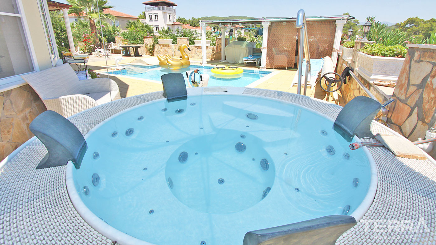Furnished Detached Villa with Swimming Pool to Buy in Avsallar Alanya - 50514