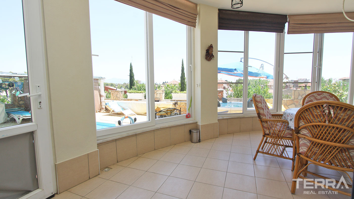 Furnished Detached Villa with Swimming Pool to Buy in Avsallar Alanya - 50536