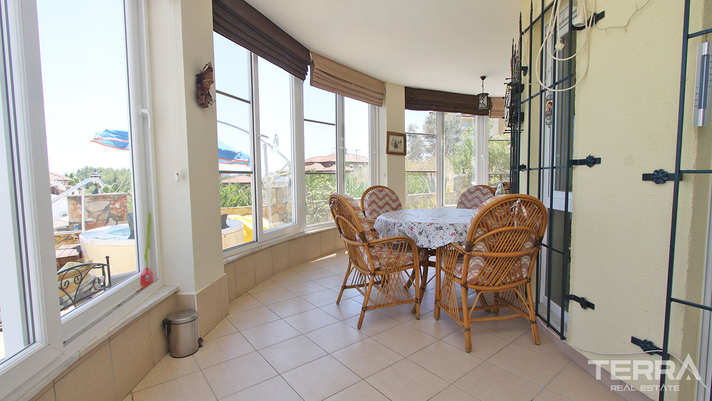 Furnished Detached Villa with Swimming Pool to Buy in Avsallar Alanya - 50537