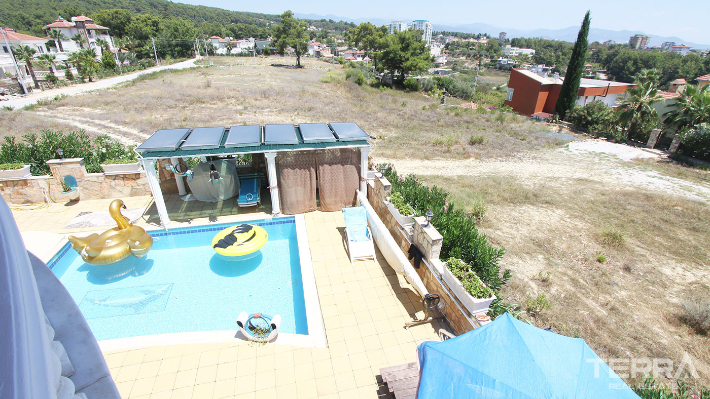 Furnished Detached Villa with Swimming Pool to Buy in Avsallar Alanya - 50561