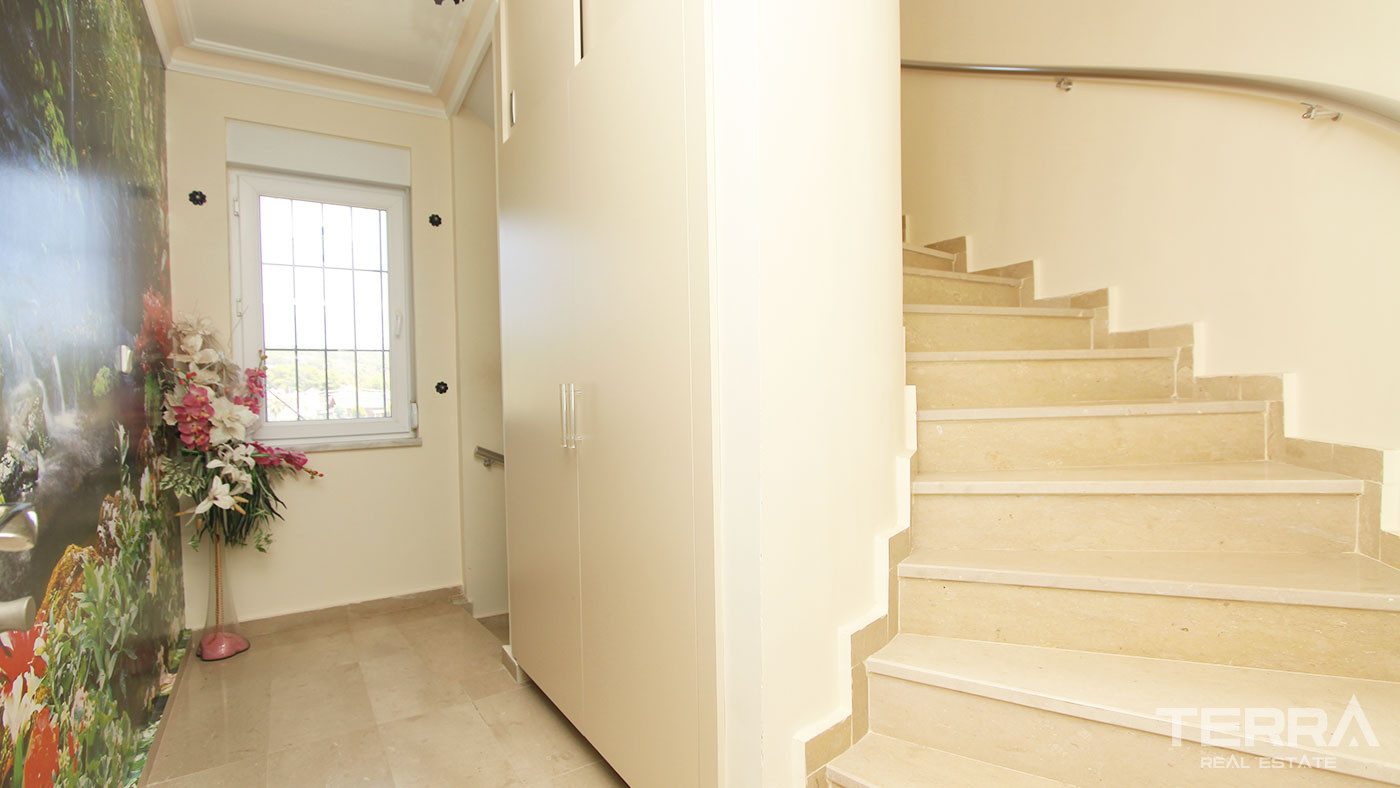 Furnished Detached Villa with Swimming Pool to Buy in Avsallar Alanya - 50563