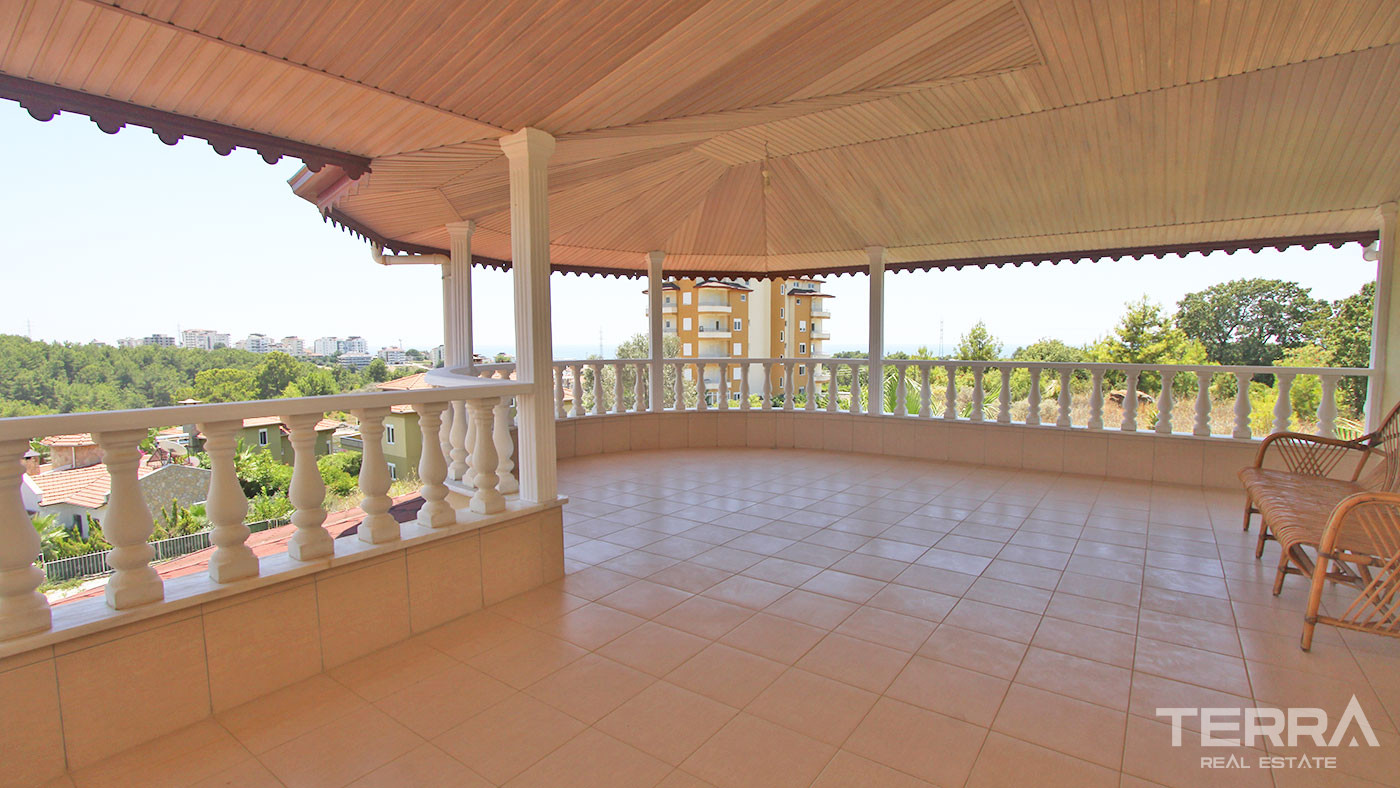 Furnished Detached Villa with Swimming Pool to Buy in Avsallar Alanya - 50572