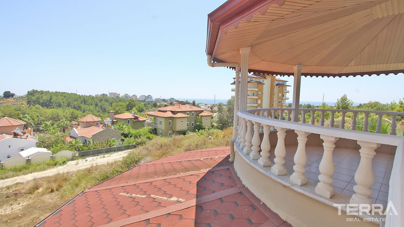 Furnished Detached Villa with Swimming Pool to Buy in Avsallar Alanya - 50573