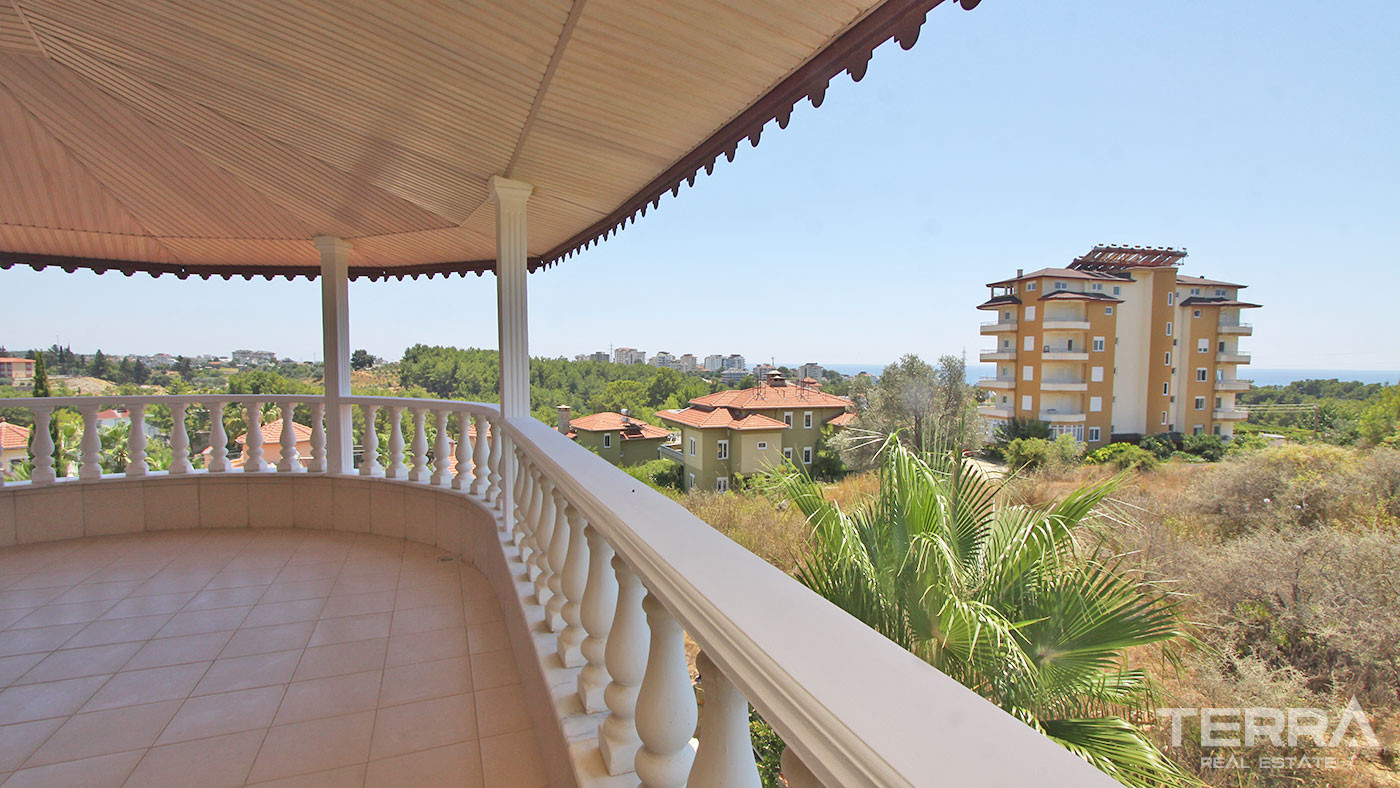 Furnished Detached Villa with Swimming Pool to Buy in Avsallar Alanya - 50576
