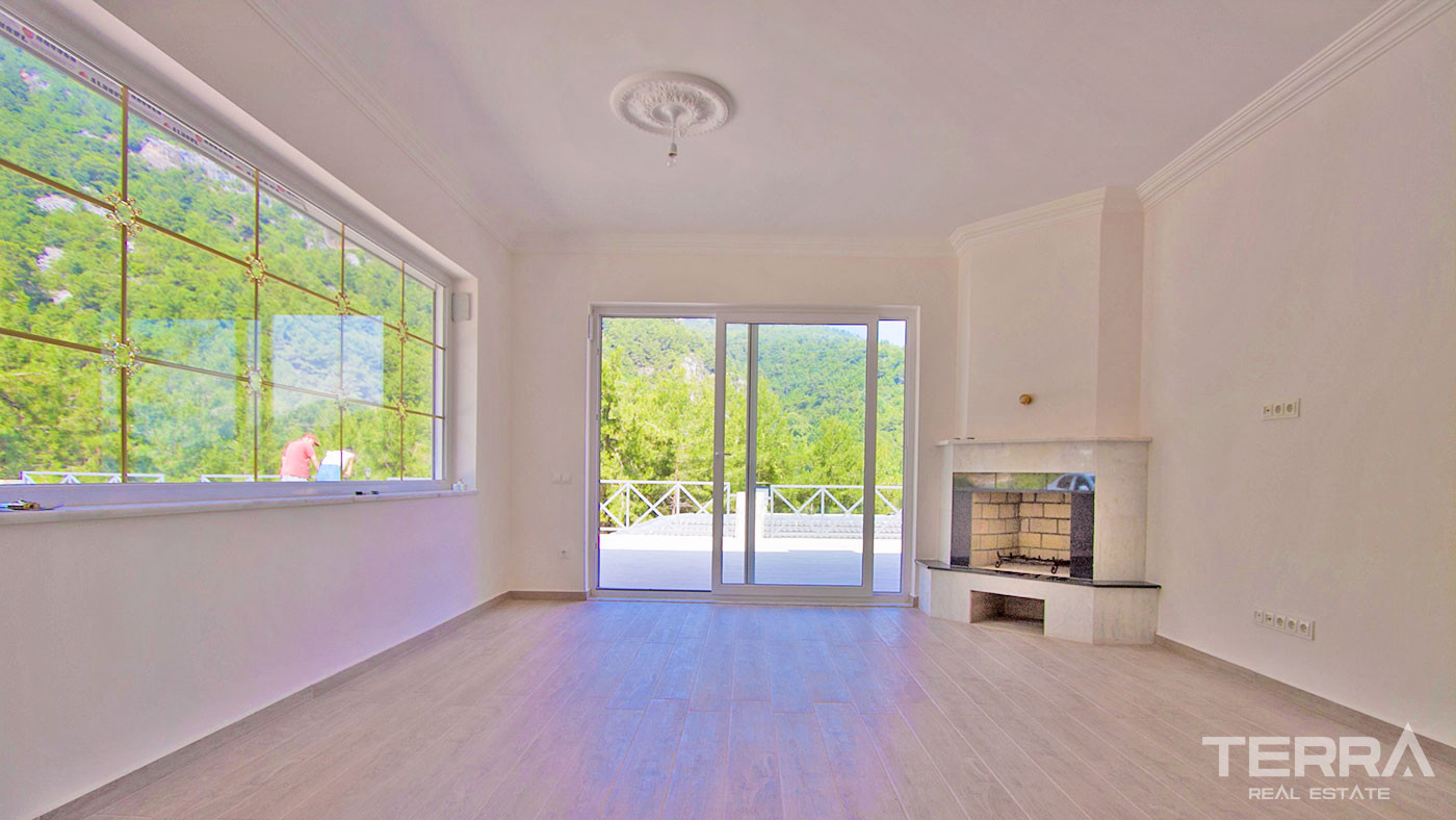 Resale Alanya Tepe Bungalow with Mountain View and a Separate Kitchen - 50606