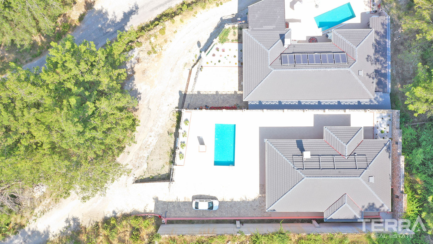 Resale Alanya Tepe Bungalow with Mountain View and a Separate Kitchen - 50622