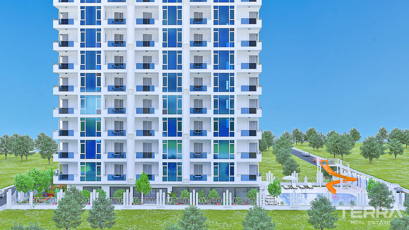 Luxury Flats to Buy with Various Amenities in Alanya Mahmutlar - 50709