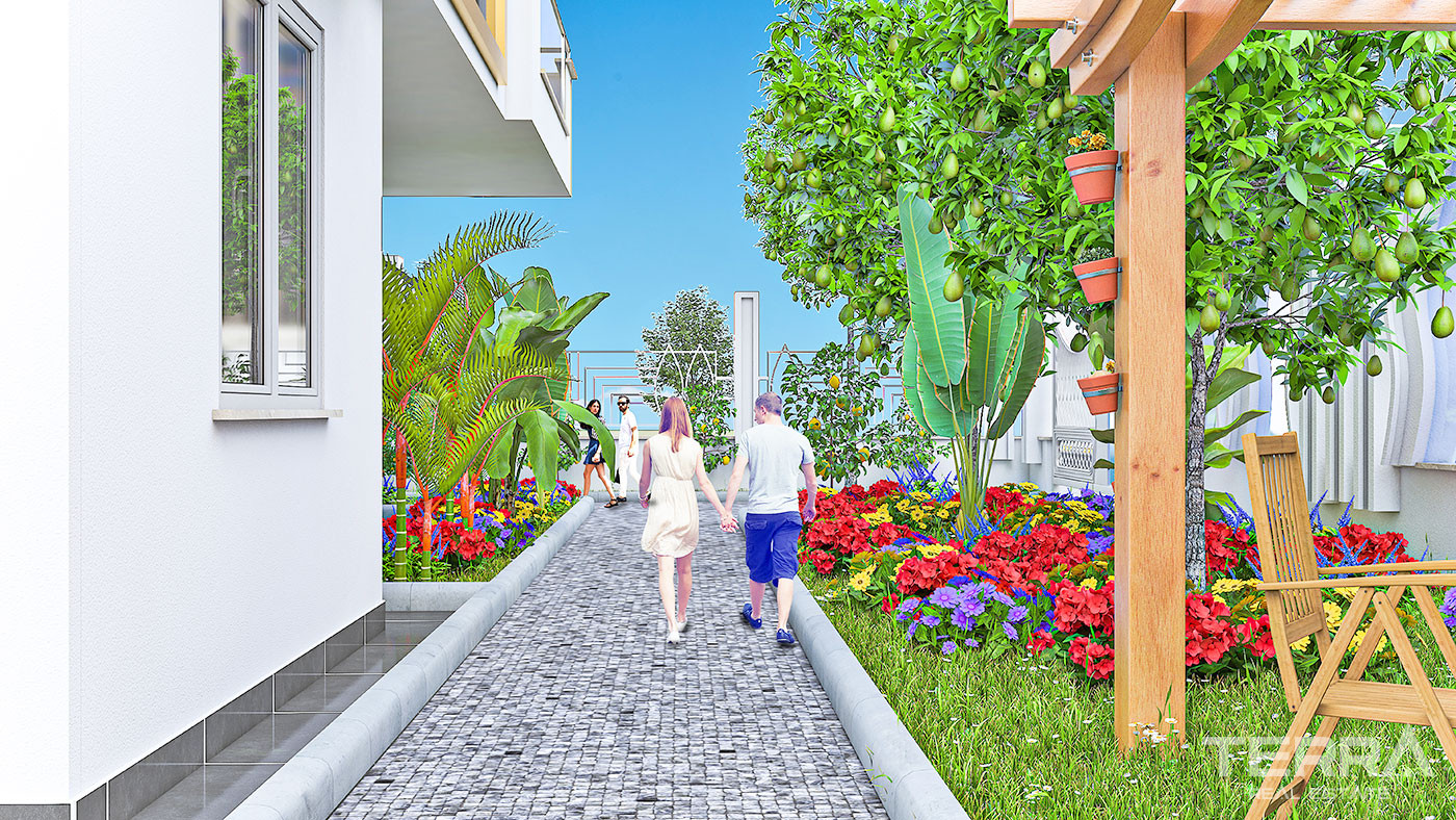 Luxury Flats to Buy with Various Amenities in Alanya Mahmutlar - 50711