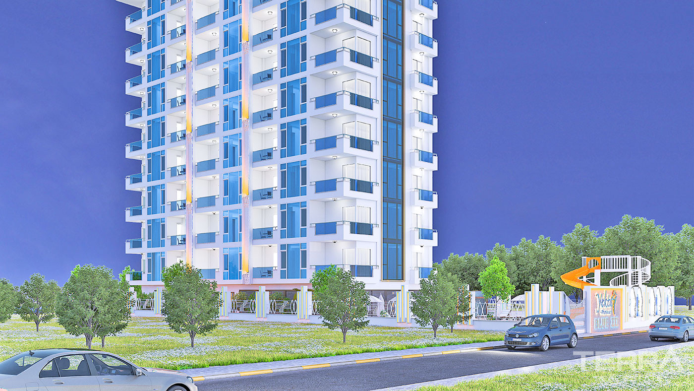 Luxury Flats to Buy with Various Amenities in Alanya Mahmutlar - 50717