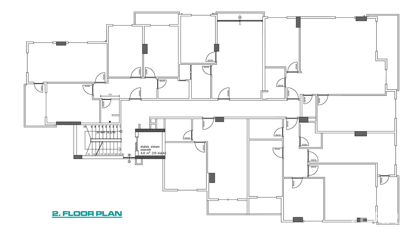Appartements au Centre-Ville d’Alanya Proches des Commerces - 50839