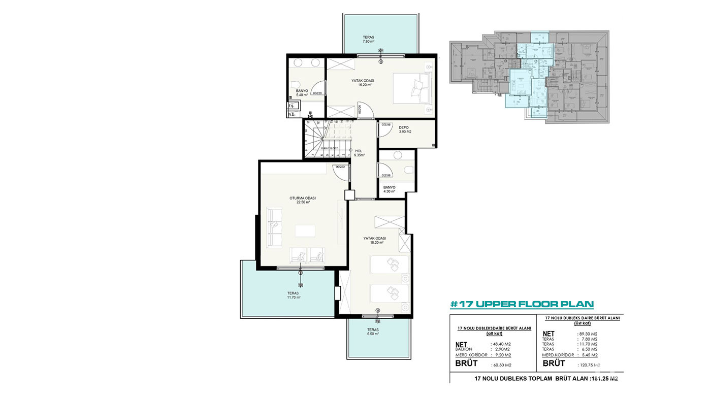 Appartements au Centre-Ville d’Alanya Proches des Commerces - 50855