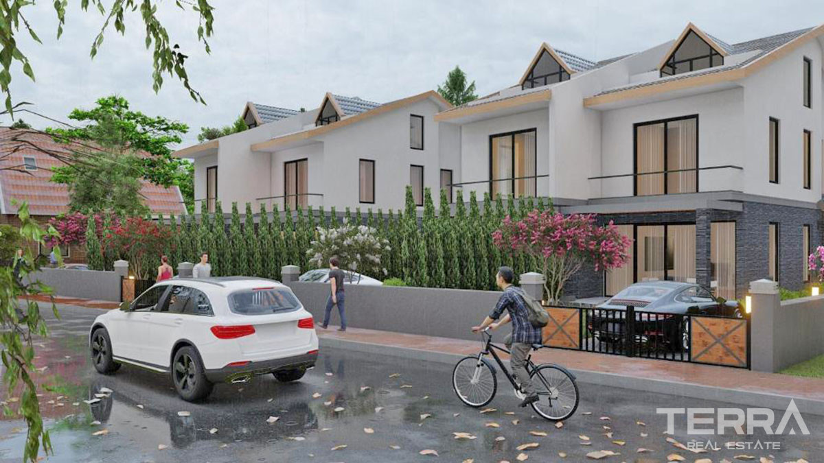 Maisons Elégants à Vendre à Çalış à Distance de Marche de la Plage - 50862