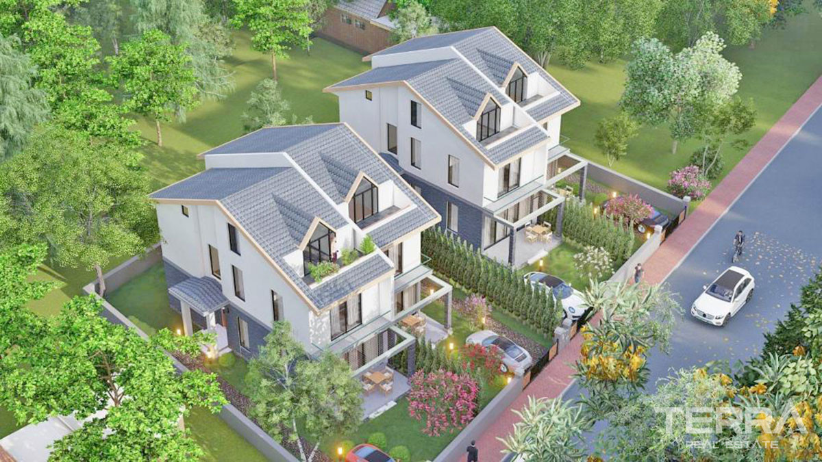 Maisons Elégants à Vendre à Çalış à Distance de Marche de la Plage - 50865