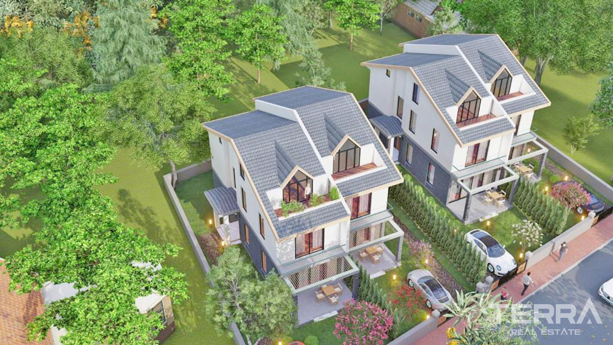 Maisons Elégants à Vendre à Çalış à Distance de Marche de la Plage - 50868