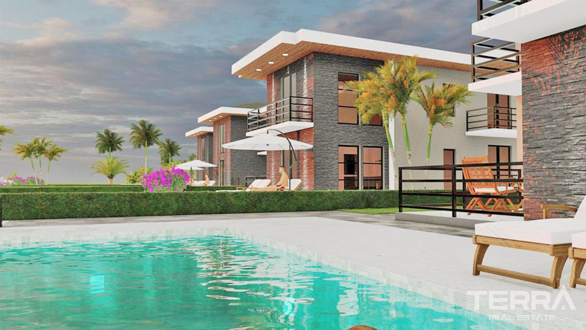 Detached Villas with Large Garden and Pool for Sale in Çalış Fethiye - 50870