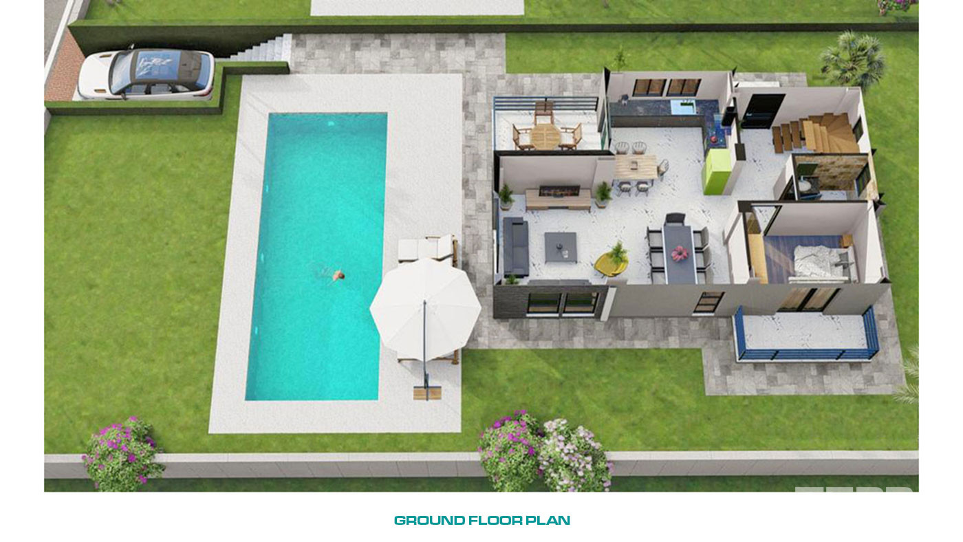Detached Villas with Large Garden and Pool for Sale in Çalış Fethiye - 50884