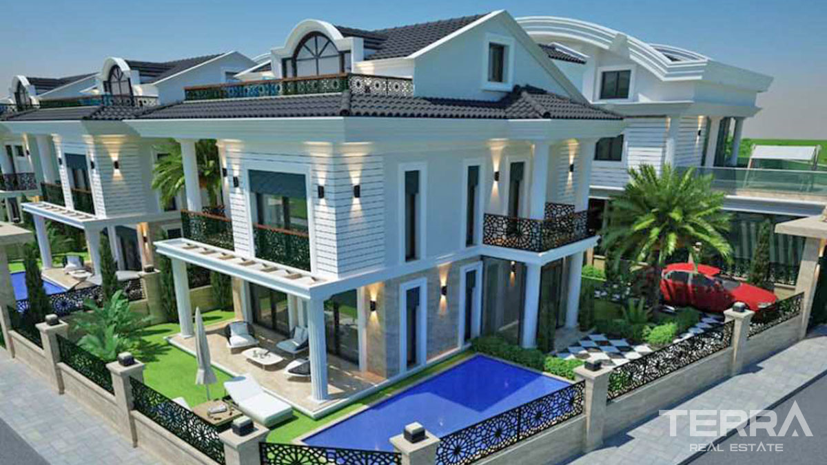Villas Neuves à Fethiye Proches de la Mer et Commodités - 50938