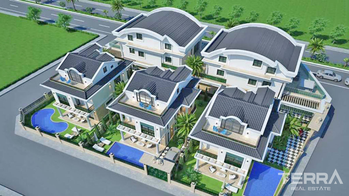 Villas Neuves à Fethiye Proches de la Mer et Commodités - 50941