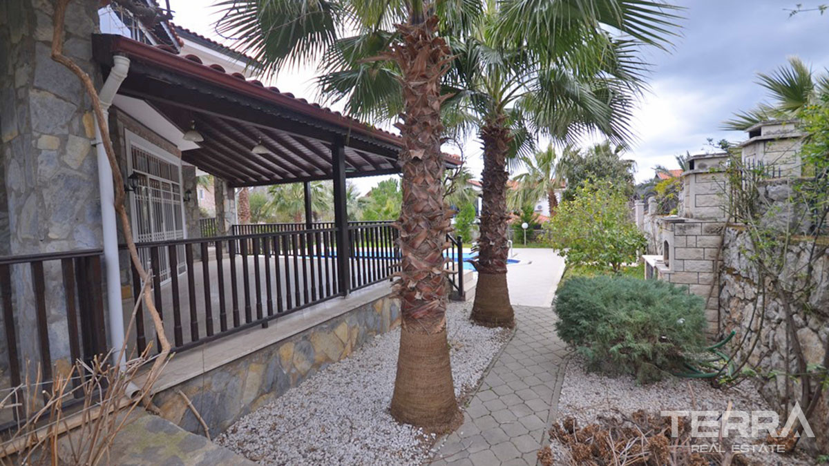 Resale Detached Villa in Ovacik with Stunning View and Large Plot - 50973