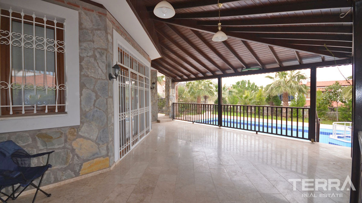 Resale Detached Villa in Ovacik with Stunning View and Large Plot - 50976