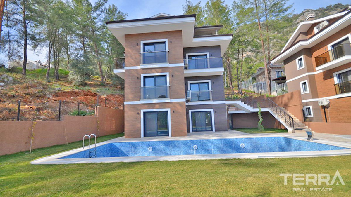 Key-Ready Luxury Villa tu Buy in Serene Location of Göcek Fethiye - 51003