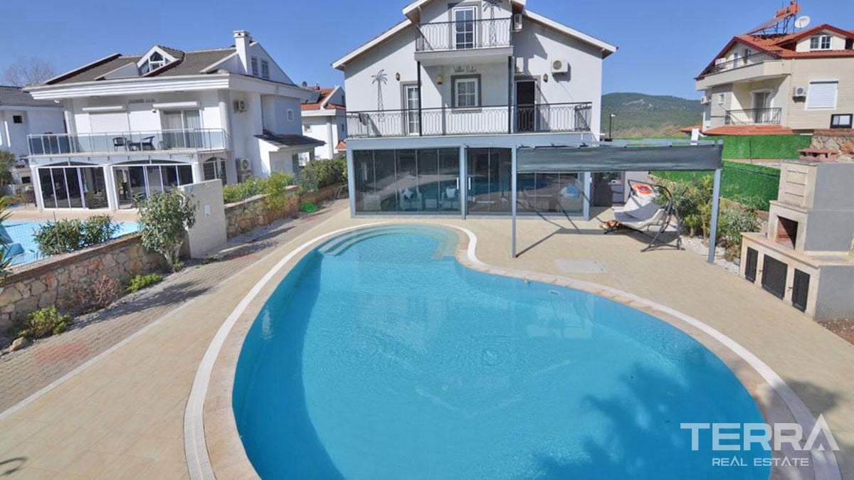 Detached Villa with Private Pool for Sale in Fethiye Ovacık