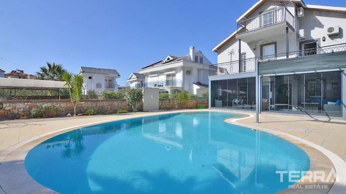 Detached Villa with Private Pool for Sale in Fethiye Ovacık - 51076