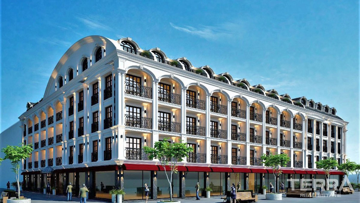 Nouveaux Appartements à Vendre à Fethiye Centre 200 m de la Mer - 51127
