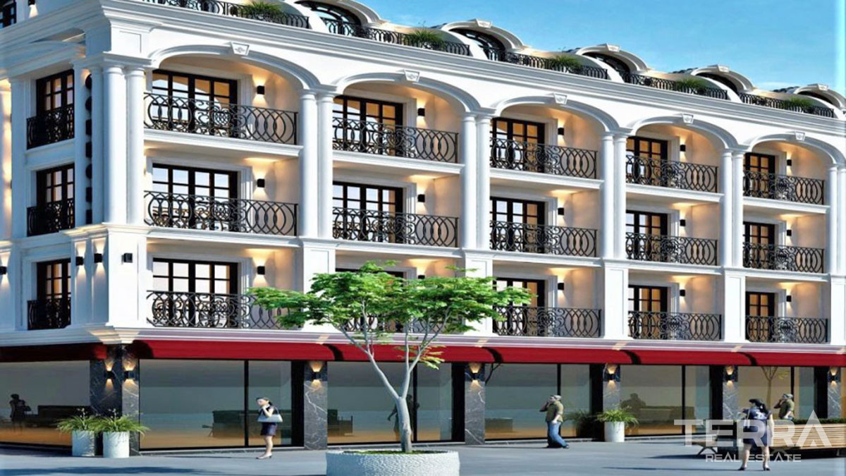 Nouveaux Appartements à Vendre à Fethiye Centre 200 m de la Mer - 51131