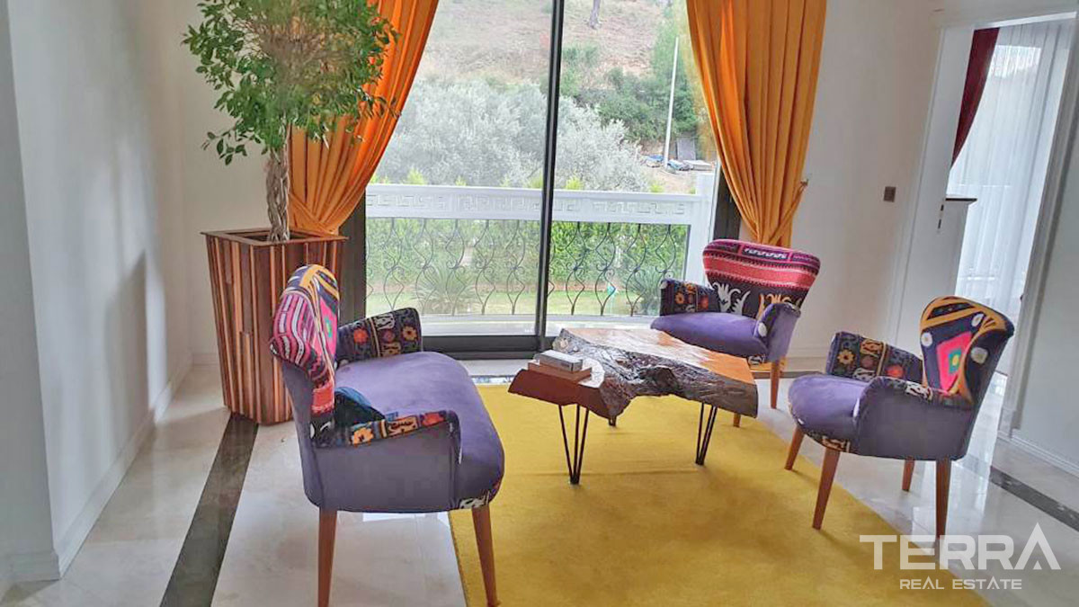 Excellent 9-Bedroom Villa with Nature View Resale in Fethiye Göcek - 51159