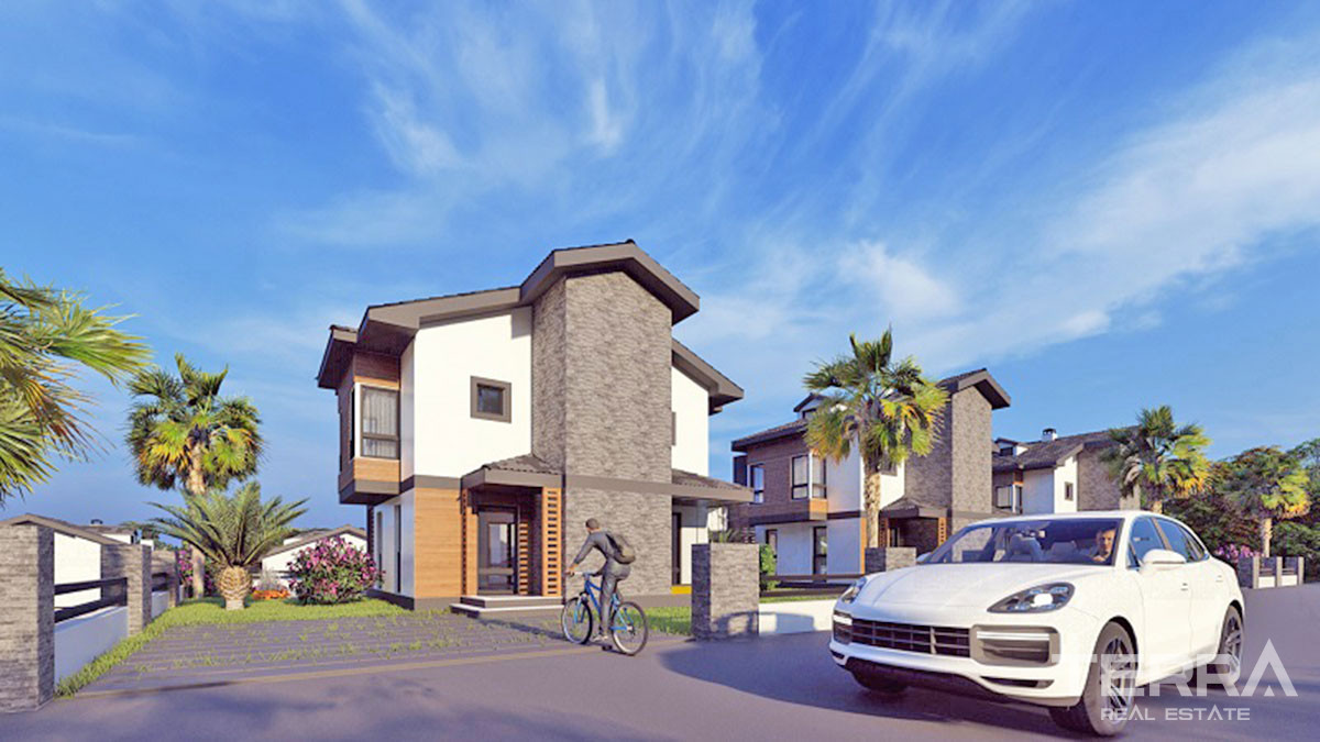 Brand New Villas with Private Swimming Pool for Sale in Fethiye Calış - 51360