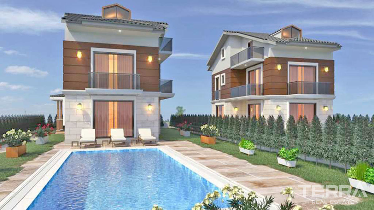 Superb Detached Villas for Sale in the Peaceful Area of Fethiye Göcek - 51192