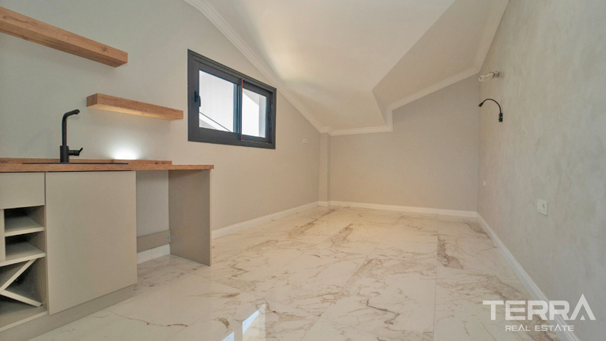 Modern Villas with Large Pool For Sale in Çiftlik Çaliş Fethiye - 55765