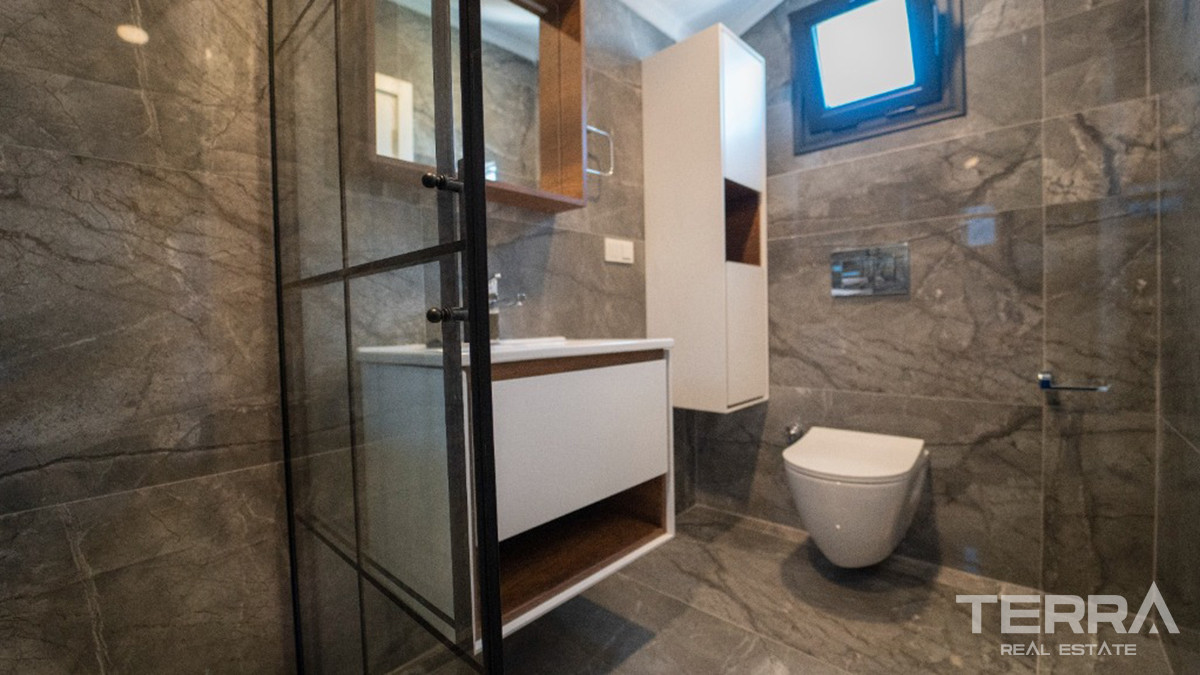 Modern Villas with Large Pool For Sale in Çiftlik Çaliş Fethiye - 55766