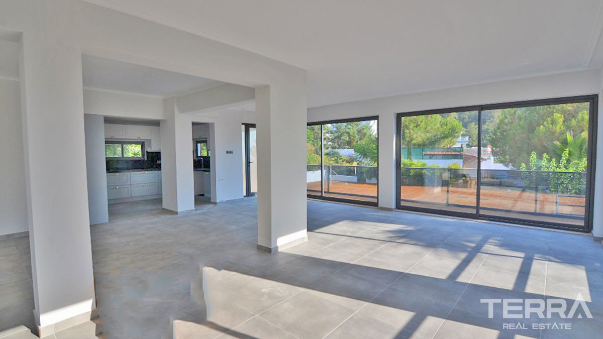 New Villa with an Outdoor & Indoor Pool for Sale in Ovacık Fethiye - 51413