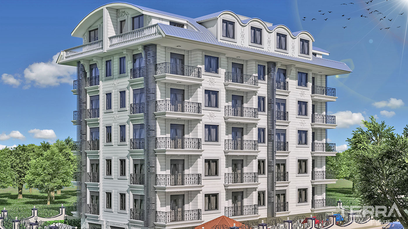 Appartements Modernes à Rentabilité Locative Elevé à Mahmutlar Alanya - 51438