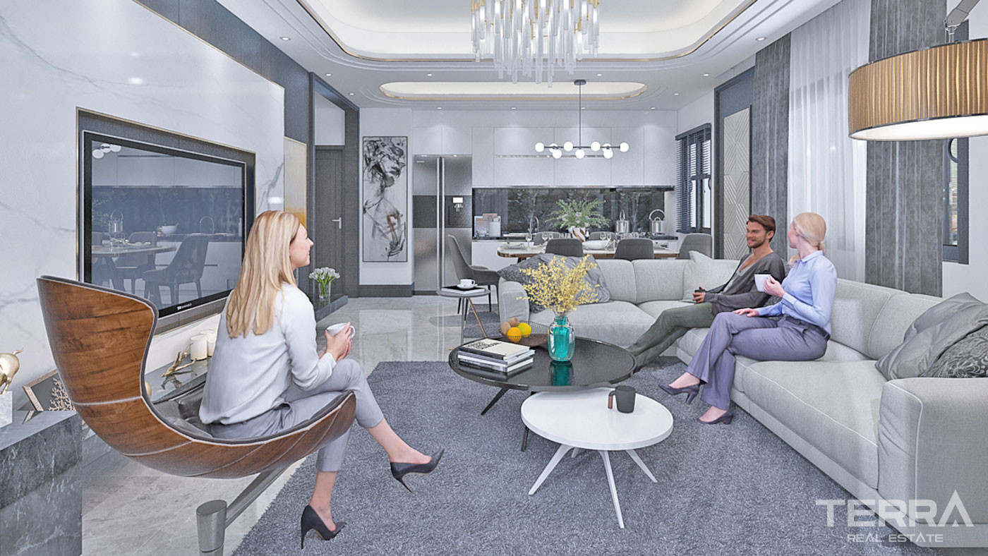 Appartements Modernes à Rentabilité Locative Elevé à Mahmutlar Alanya - 51465