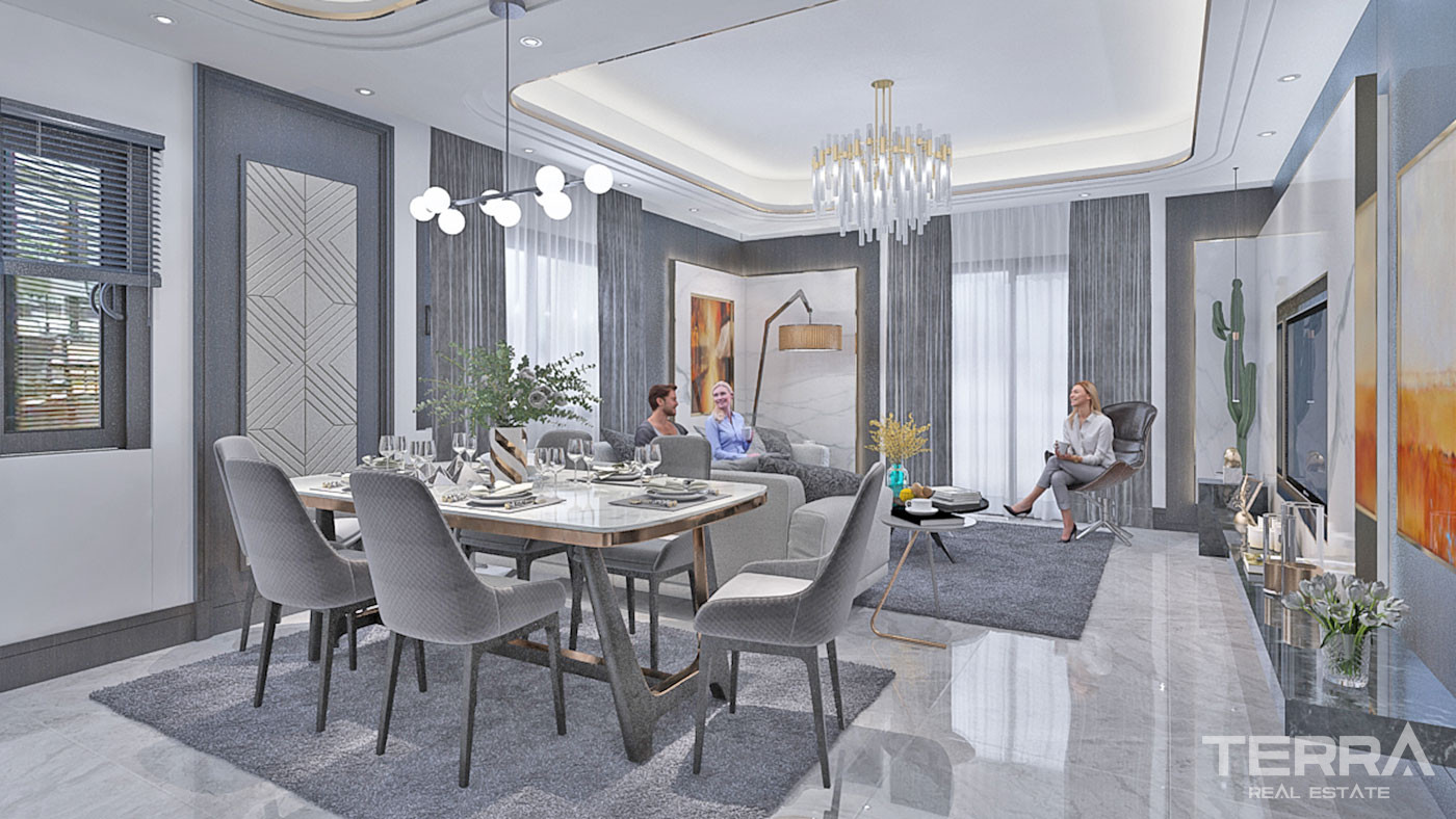 Appartements Modernes à Rentabilité Locative Elevé à Mahmutlar Alanya - 51470