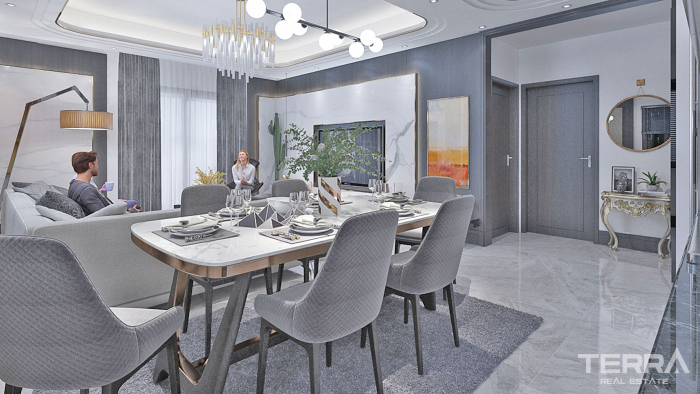 Appartements Modernes à Rentabilité Locative Elevé à Mahmutlar Alanya - 51471