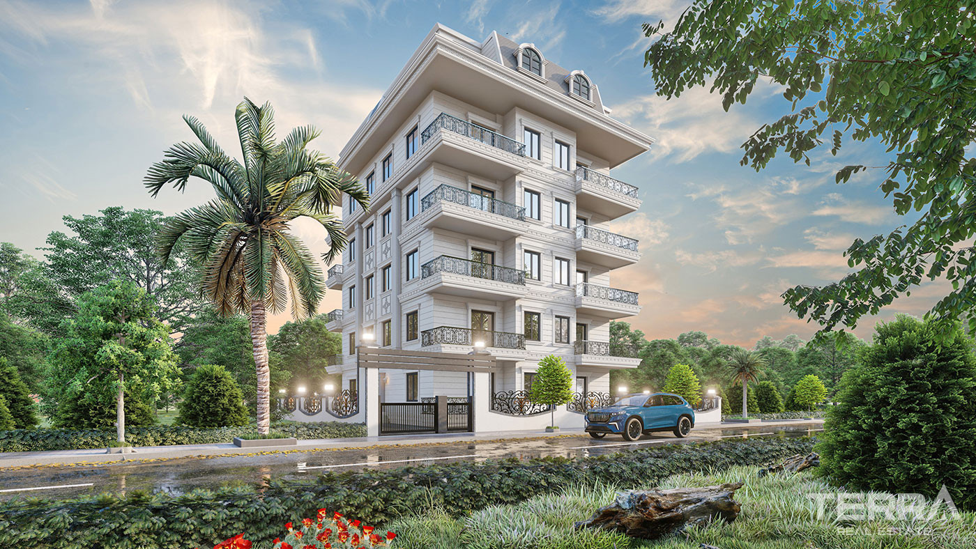 One And Two Bedroom Apartments for Sale in Alanya Mahmutlar - 51497